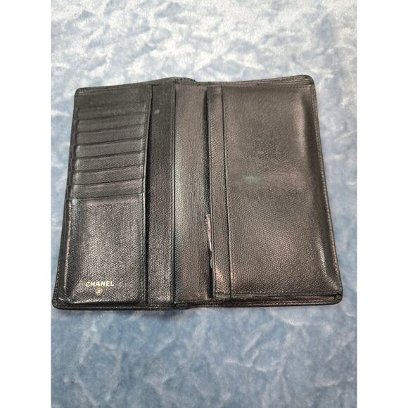 Rebundle for Krlictenberg *CHANEL* Coco Button Long Wallet Bifold Authentic - Picture 4 of 12